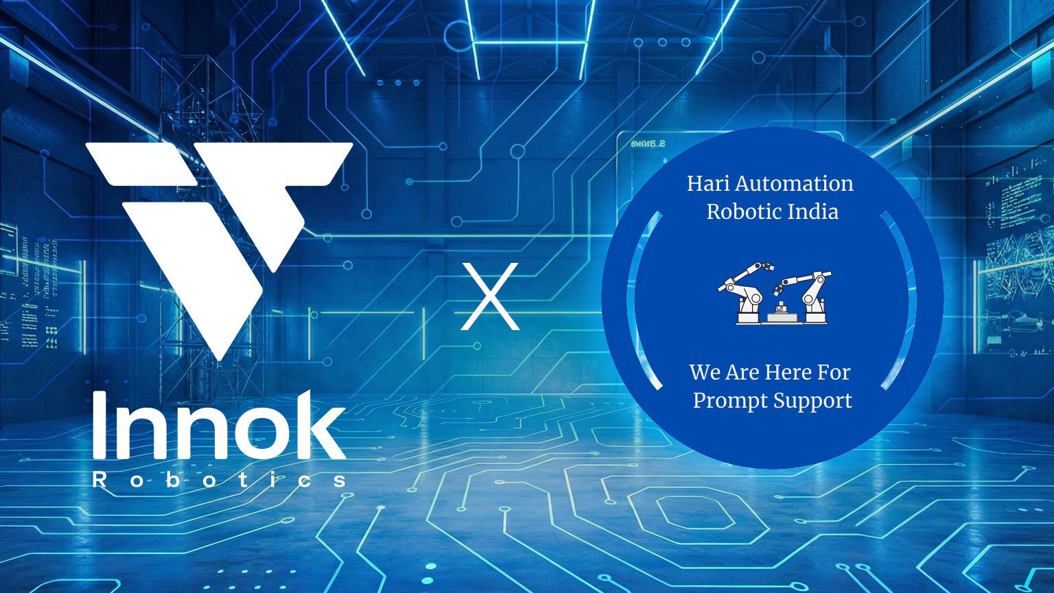 Graphic: Innok Robotics and HARI Automation Robotic India logos