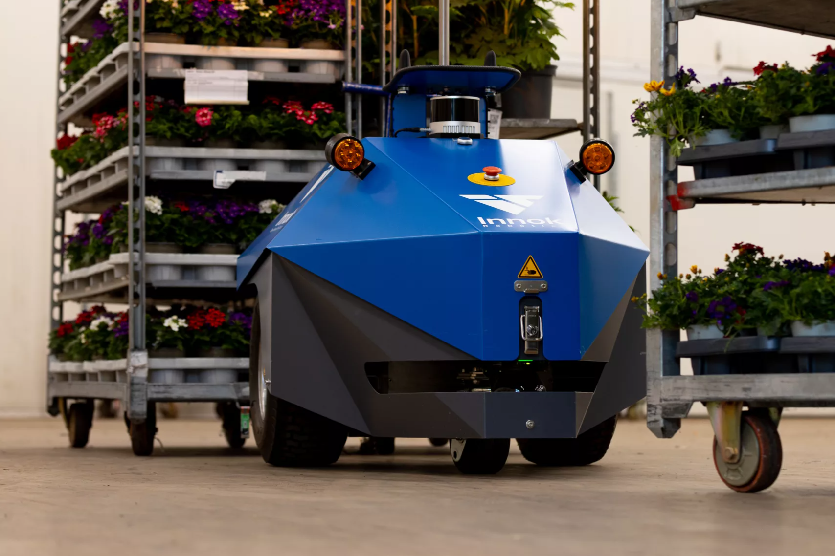 INDUROS mit CC-Container bei Landgard