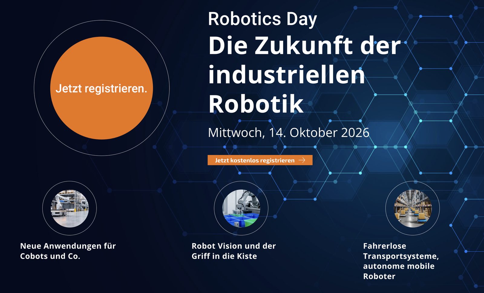 Innok CEO Alwin Heerklotz at Robotics Day