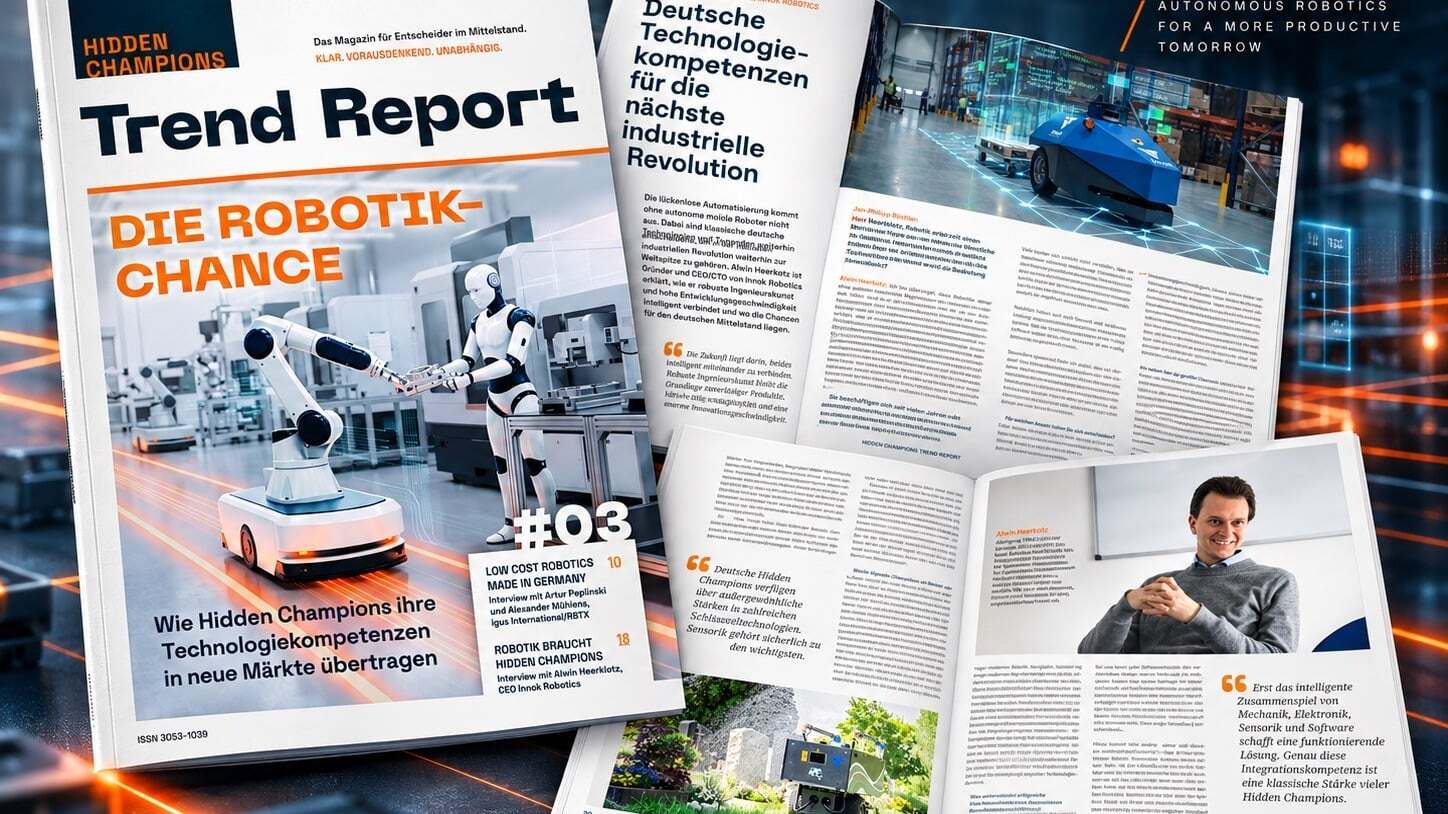 Innok Robotics in the New Hidden Champions Trend Report