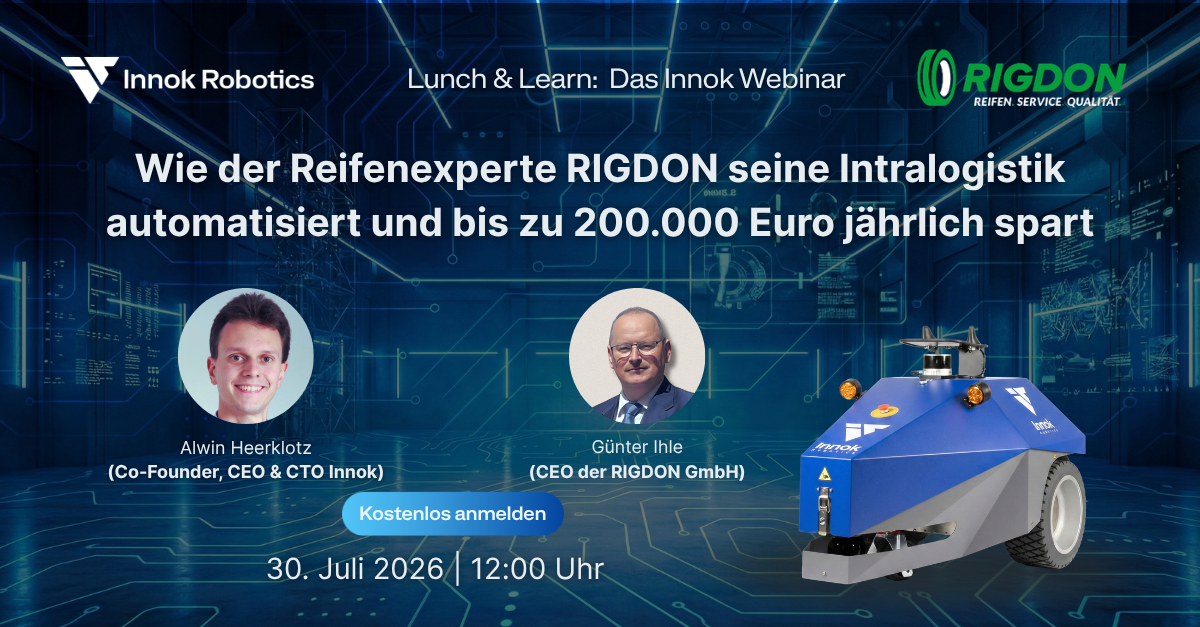 Webinar: Wie der Reifenexperte Rigdon seine Intralogistik automatisiert und bis zu 200.000 Euro jährlich spart