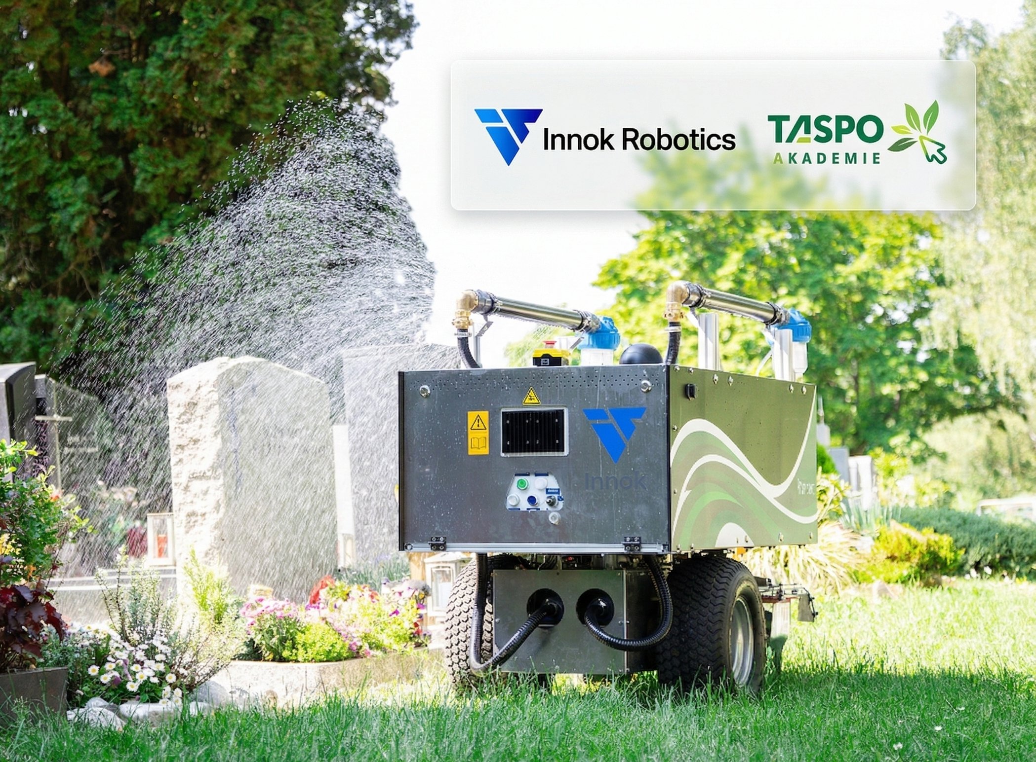 Webinar: RAINOS in der Praxis – Der Gießroboter als Gamechanger auf dem Hamburger Friedhof Blankenese