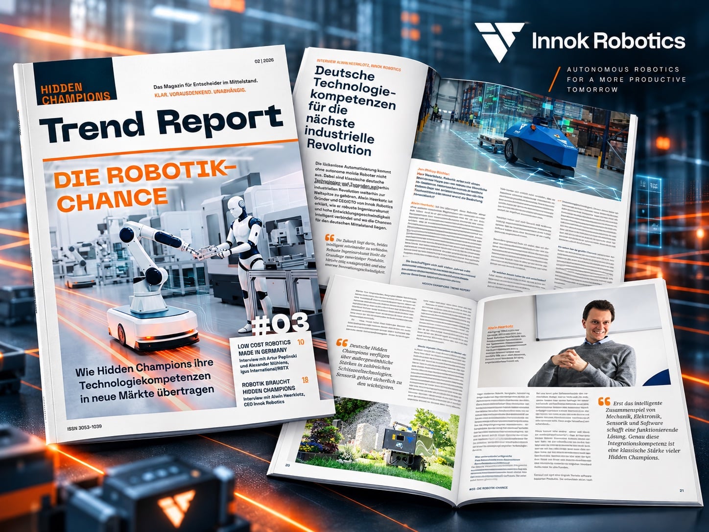 Innok Robotics im neuen Hidden Champions Trend Report