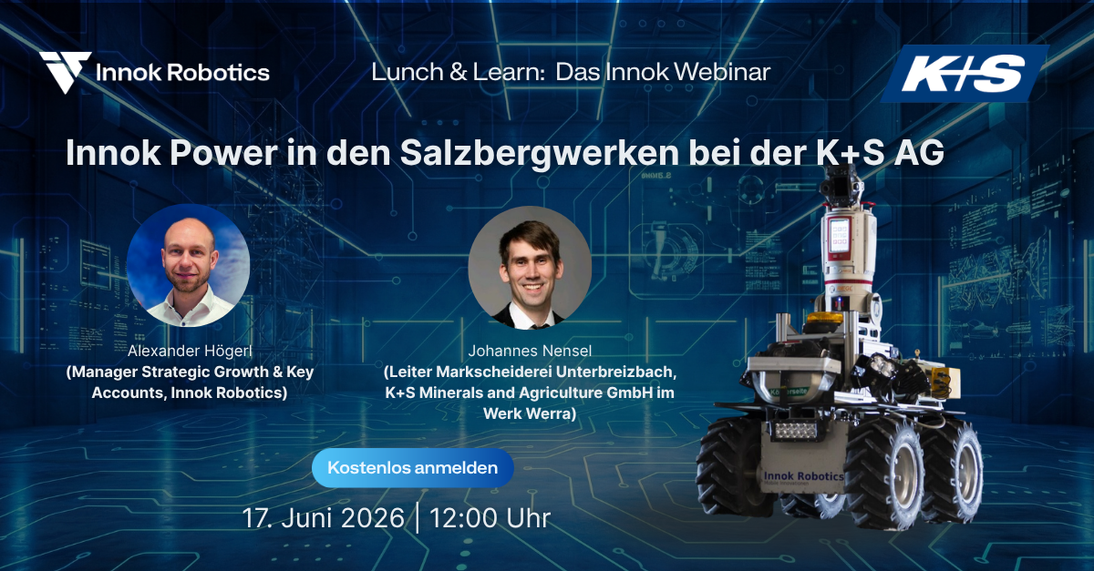 Webinar: Innok Power in den Salzbergwerken bei der K+S AG